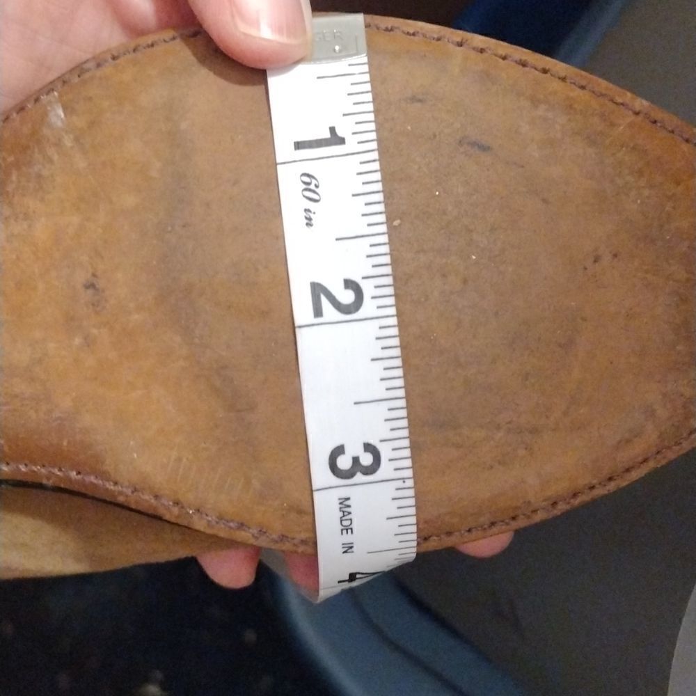 Vintage Durango leather fringe boots - Picture 8 of 10